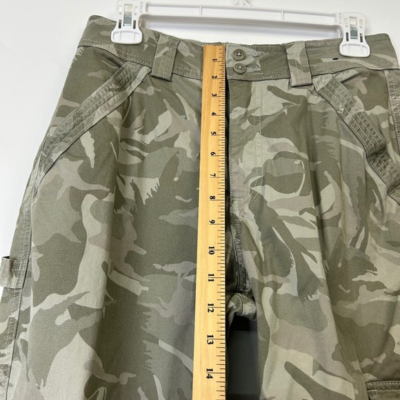 Abercrombie Fitch Curve Love Camo Cargo Pants Women's Size 27 4L Full Length - Picture 6 of 9